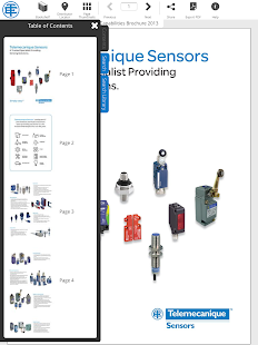 Telemecanique Sensors eCatalog Screenshots 3