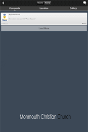 Monmouth Christian church poster 3