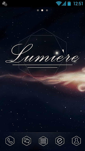 Lumière GO Launcher Theme