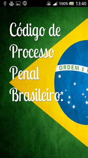 Código Processo Penal Brasil