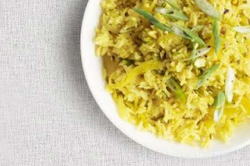 Pistachio pilau rice