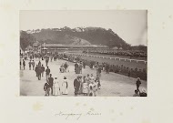 Renbaan voor paardenraces in Hong Kong