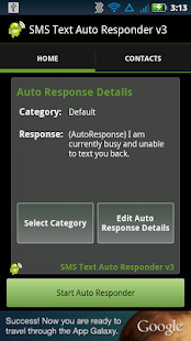 SMS Text Auto Responder PAID