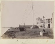 Huis aan het water van de gouverneur in Buchire