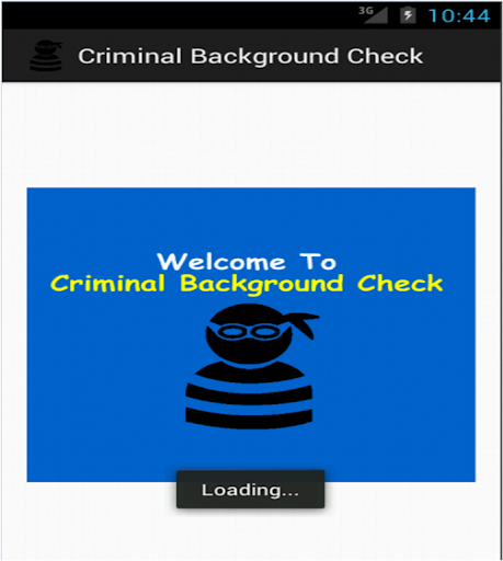 Criminal Background Check