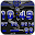dragon digital clock blue Download on Windows