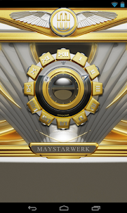 Download Clock Widget Gold Gear APK for Android