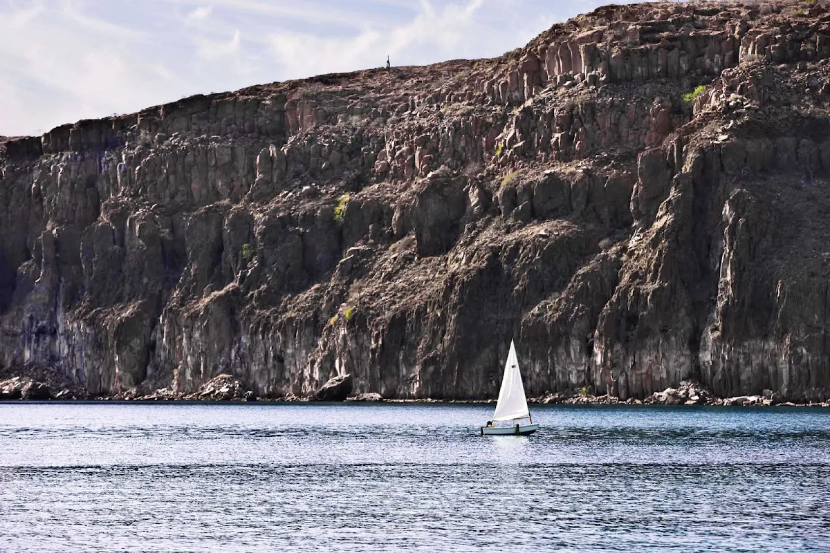 Cabo-San-Lucas-Sea-Cortez - Sailing in the Sea of Cortez near Los Cabos in Baja California, Mexico. 