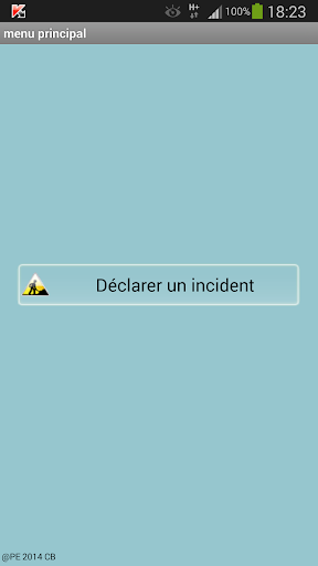 Alerte incidents