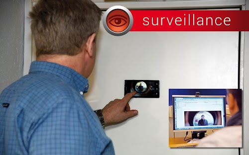Android application Peephole Security System screenshort