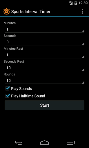 Sports Interval Timer