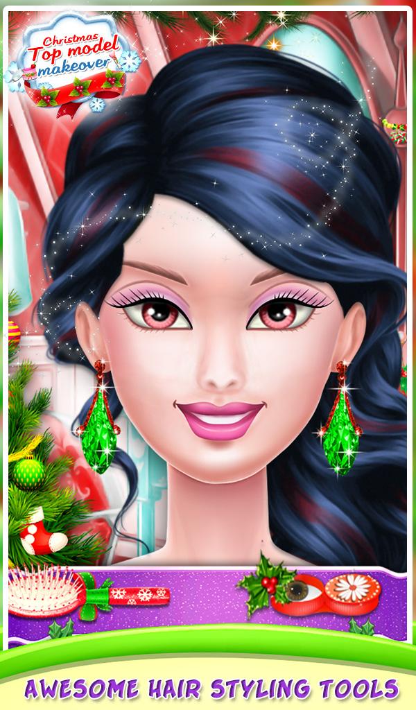 Christmas Top Model Makeover Screen 2