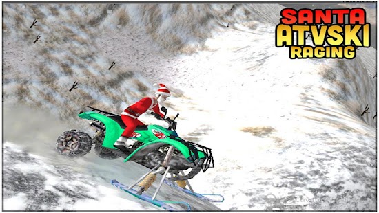  Santa ATV Ski Raging  