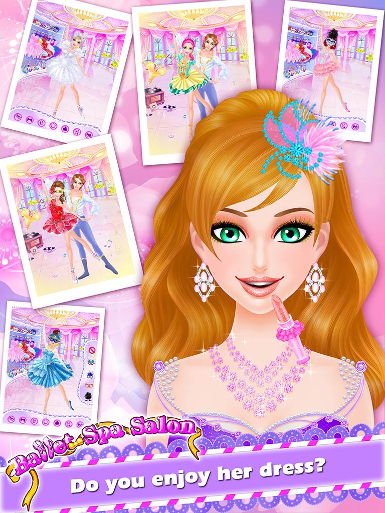 Ballet Spa Salon: Girls Games Screen 3