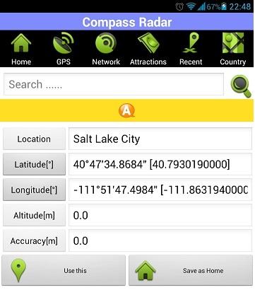 Compass II Screen 3