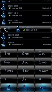 How to mod Dialer Black Blue Gloss Theme 4.0 unlimited apk for bluestacks