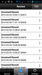 CloudThink Motion Logger Screenshots 1