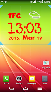 download Merah Muda Dan Widget Cuaca free