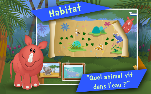 【免費教育App】Les animaux ! Jeux enfants-APP點子