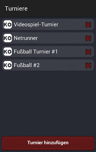 Easy Tournament Manager