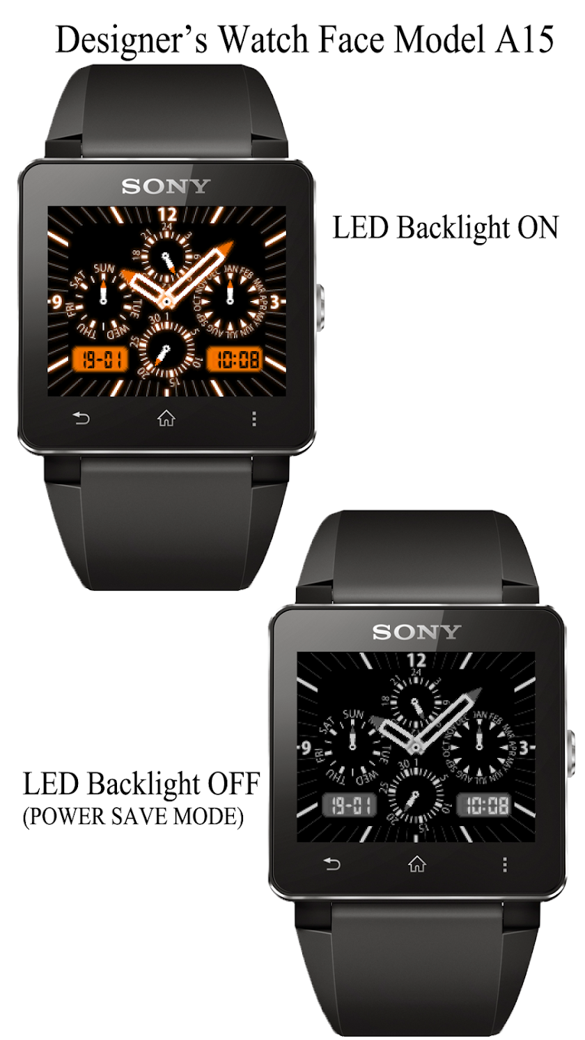 A15 WatchFace for SmartWatch2 Screen 3