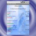 Android expenses Light logo