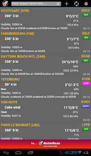 Aero METAR Screenshots 0