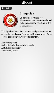 Chogadiya Timings For Mumineen Screenshots 4