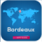 Bordeaux guide, hotels, wine mobile app icon