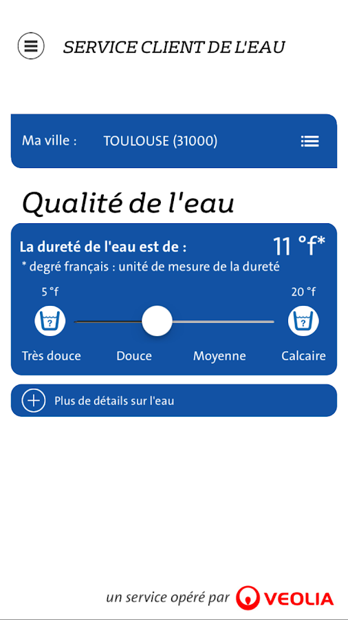 Veolia Eau Espace Client
