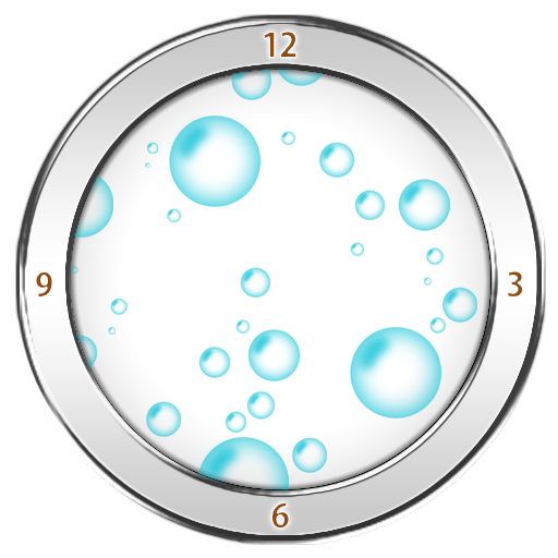 Bubble Clock Widget LOGO-APP點子