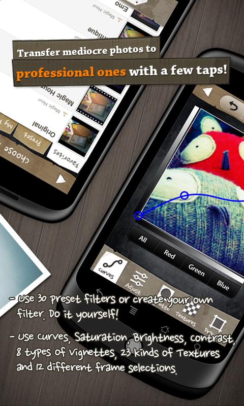 Magic Hour - Photo Editor Screen 2