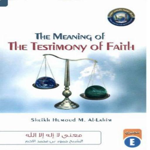 The testimony of faith