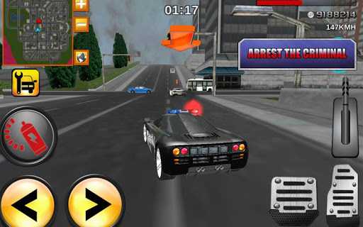 Crazy Driver Police Duty 3D