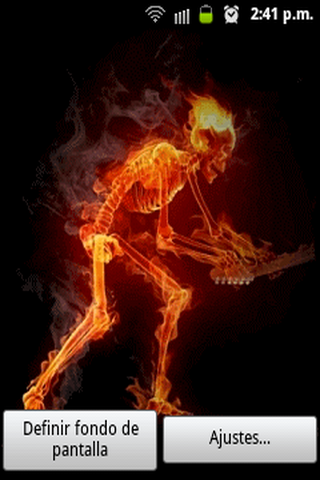 Fire skeleton LW