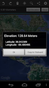 Geo Elevation: Generate Chart Screen 2