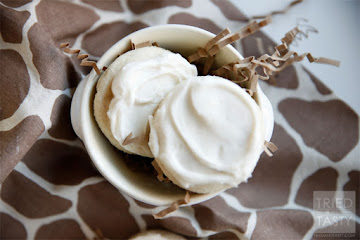 Coconut Oil Sugar Cookie Clouds with Cream Cheese Frosting