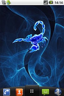 Scorpion cool sticker