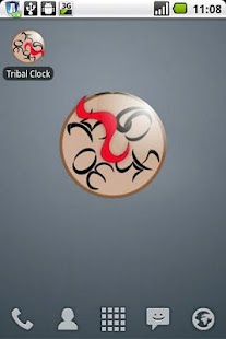 Free Tribal-Clock Widget APK