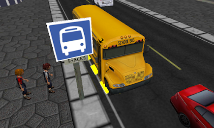 Schoolbus Driving Simulator 3D poster 11