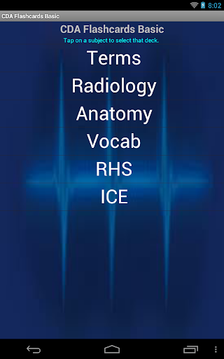 【免費醫療App】CDA Flashcards Basic-APP點子