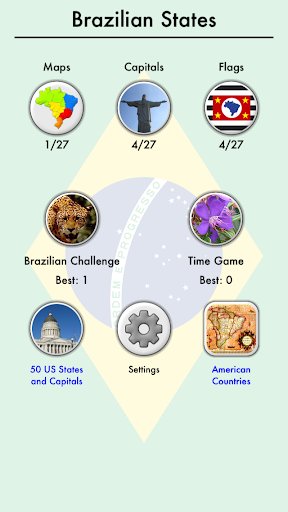 【免費益智App】Brazilian States - Quiz/Flags-APP點子