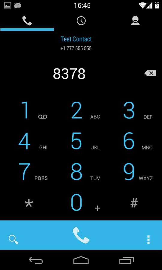 ThyrusHolo KIT KAT Black Theme - screenshot