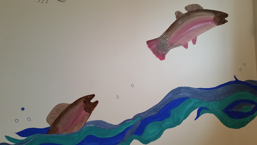 Fish Salmon Mural Artwork