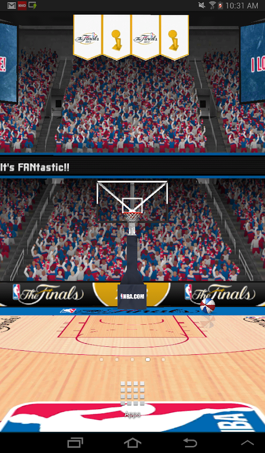 Download the NBA 3D Live Wallpaper Android Apps On 