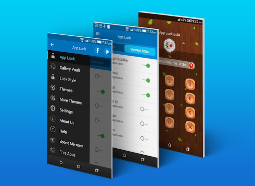 App Lock Bolo : Theme Wooden