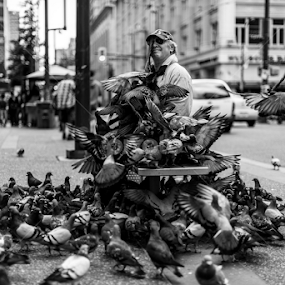 Birdman of Granville by Scott Hemenway - People Street & Candids