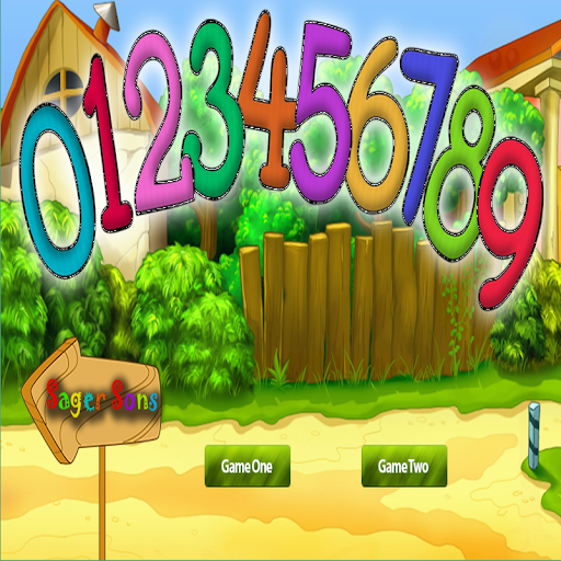 Kids games : learning numbers