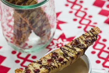 Pomegranate Biscotti