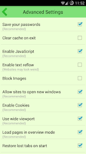 Lime PRO: WEB-Browser (Donate) - screenshot thumbnail